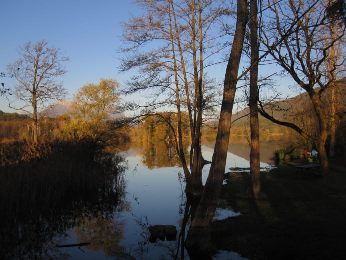 Promenade confort : Sentier du lac et randocroquis des rives du Coisétan