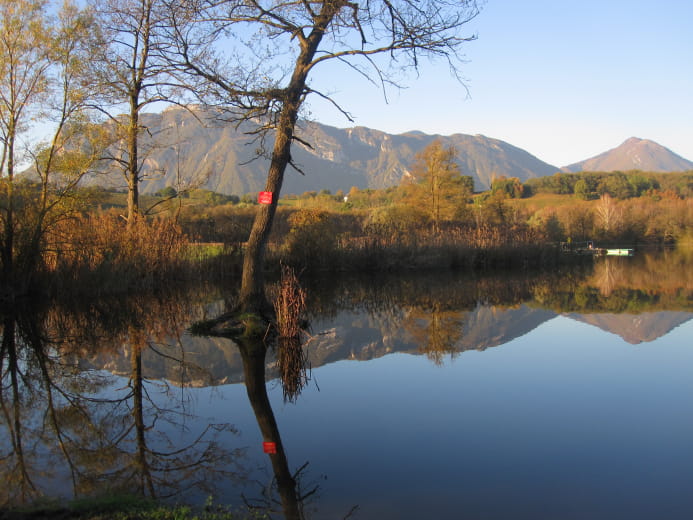 Promenade confort : Sentier du lac et randocroquis des rives du Coisétan