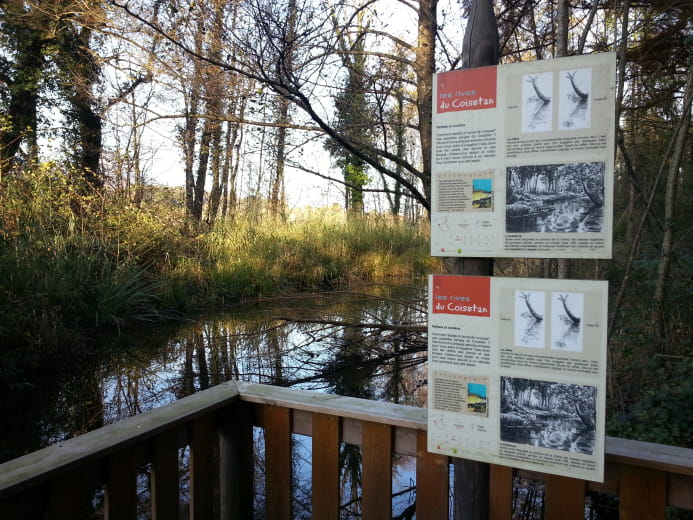 Promenade confort : Sentier du lac et randocroquis des rives du Coisétan