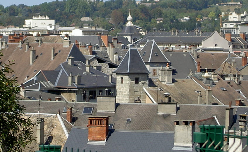 Les toits de la vieille ville