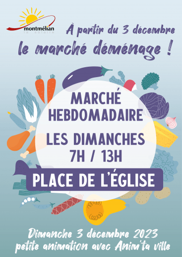 Marché hebdomadaire de Montmélian