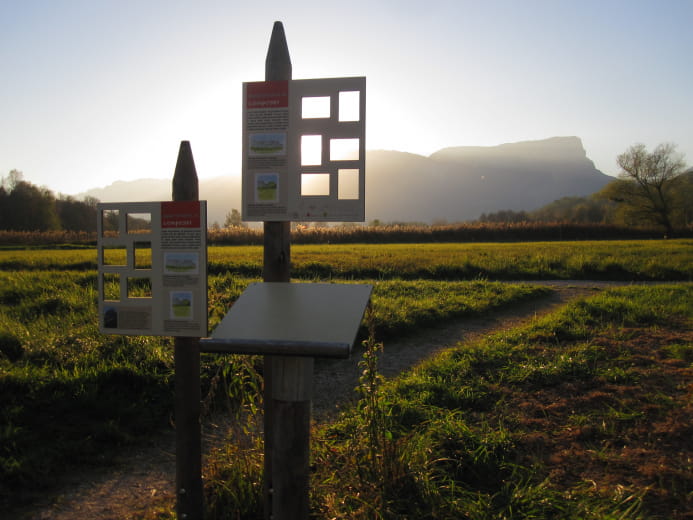 Promenade confort : Sentier du lac et randocroquis des rives du Coisétan